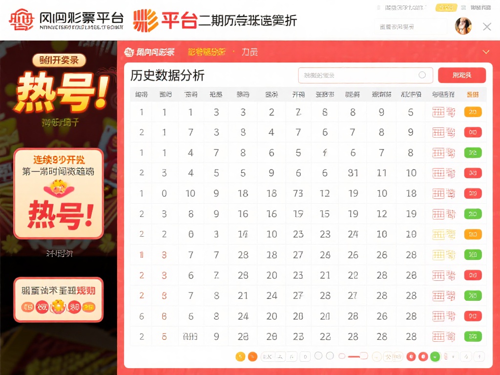 历史数据分析：通过查看凤凰网彩票平台提供的往期开奖